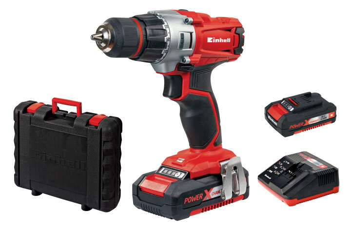Einhell Akku-Bohrschrauber TE-CD 18/2 Li Kit (2x1,5 Ah) Einhell Akku-Bohrschrauber TE-CD 18/2 Li Kit (2x1,5 Ah)